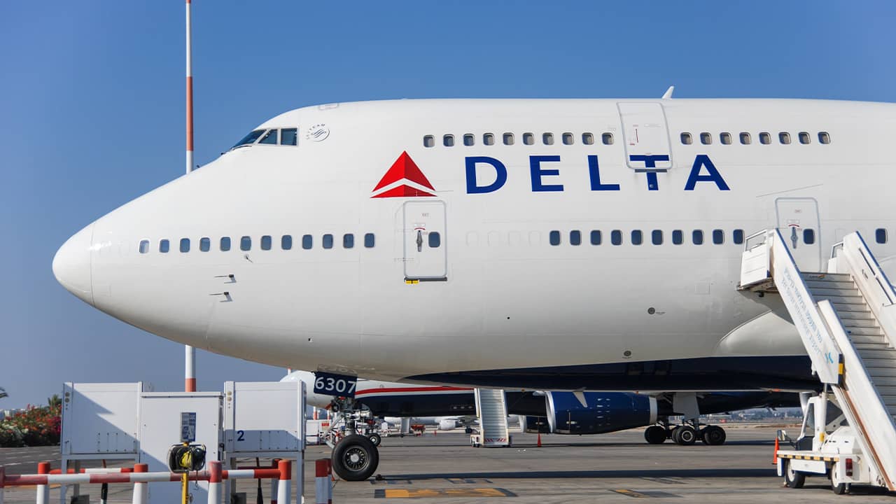 Photo of Delta airplane