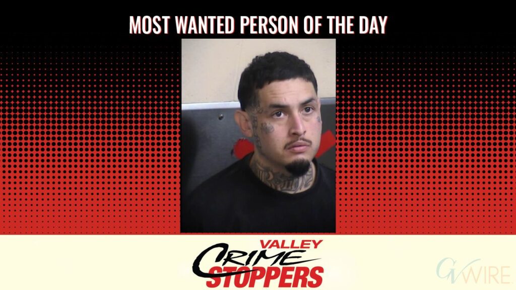 Johnny Quintana is Valley Crime Stoppers' Most Wanted Person of the Day for April 22, 2025. (Valley Crimes Stoppers)