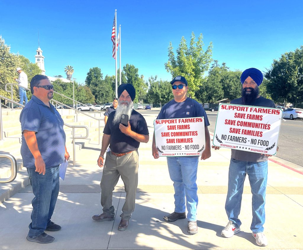 Madera County Farmers Protest