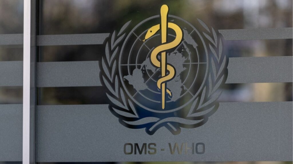 The logo of the World Health Organization is seen at the WHO headquarters in Geneva, Switzerland, January 28, 2025. (REUTERS/Denis Balibouse/File Photo)